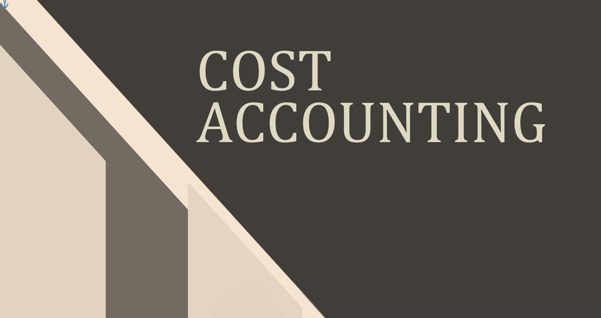 A4: Cost Accounting